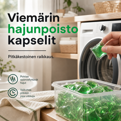 ♻️ バイオ酵素消臭カプセル – 臭いのない排水を実現するエコフレンドリーな解決策！ 🚿