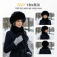 🔥 VINTERREA 50% RABATT! ❄️ Fluffig Pälskeps – Varm Vinterkeps + Gratis Matchande Halsduk (Endast 7 Kvar) ⏰