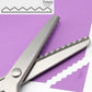✂️ 自分で作ろう！ ギザギザの裁縫はさみ – 精密切断で扱いやすい