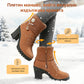 👢 Дамски термо ботуши с дебела подметка
