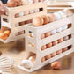 🍳 4段式チルト式卵スタンド – キッチンで卵を収納するのに便利な収納用品
