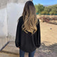 💝Дамски елегантен плътен цвят Button-Up риза