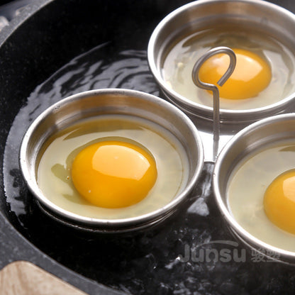 🥚 304ステンレス製ゆで卵器 – ✨ 健康的で正確な調理で、朝食の時間をスムーズかつ安心・安全に 🛡️