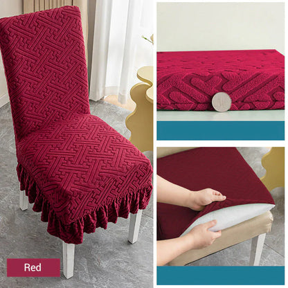 🪑Универсален, мек, висок облегален калъф за стол