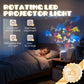 ✨ダイナミックに回転するLEDプロジェクターランプ