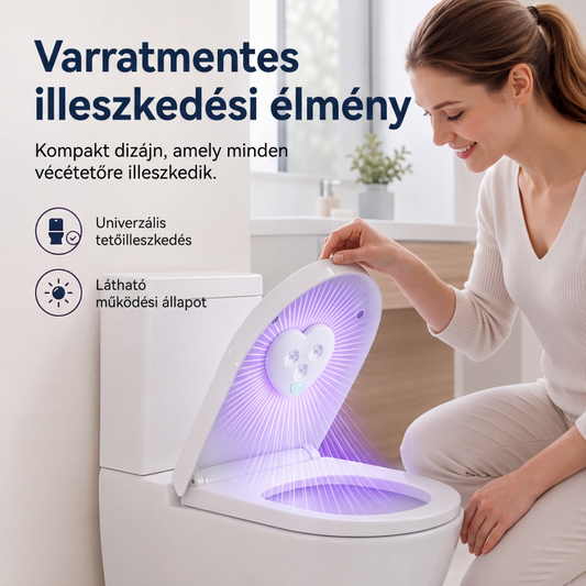 💖スマートUVCトイレ用除菌ランプ