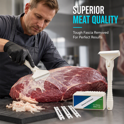🥩牛肉や豚肉の脂肪や筋を取り除くための便利な道具 🔪