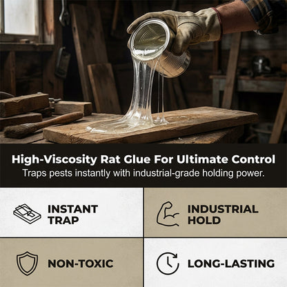 🔥ネズミ捕りに使う高粘度の接着剤🐀