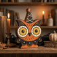 🎃✨レトロな木製ハロウィーンのテーブル装飾