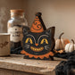 🎃✨レトロな木製ハロウィーンのテーブル装飾