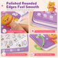 Újrafelhasználható gyermekek számára készült kézírás-gyakorló füzet – a kézírás fejlesztésére