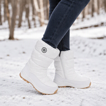 👢50 % rabatt✨Halksäkra snökängor i mellanvadshöjd – varma och bekväma