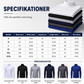 Herrslimmad mock turtleneck-topp