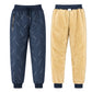 🔥Populär produkt! ✨Unisex-joggingbyxor med lös passform och sherpa-fleecefoder, varma vinterbyxor för fritiden med fickor med dragkedja