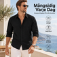 📢Sista dagen! 50 % rabatt på allt!📢 En avslappnad, lätt och andningsbar linneskjorta för herrar