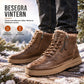 🏆SISTA DAGEN REA 50 % RABATT🔥 Vinterstövlar för män med hög skaft, tjock sula och värmande foder