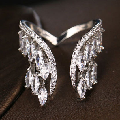 💍 Пръстен и гривна от сплав с крила на ангел🧚