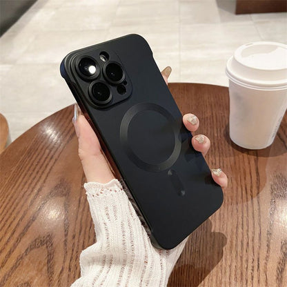 Тънък безрамков магнитен калъф за телефон за iPhone