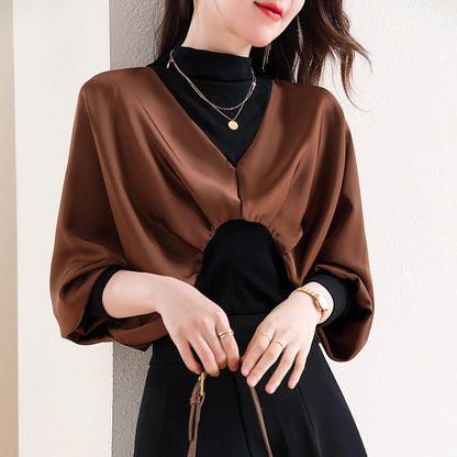 Дамско шикозно фалшиво горнище от 2 части